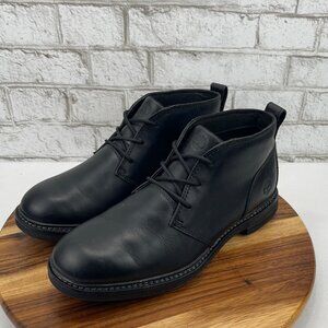 Timberland A1V4D Anti Fatigue Mens 11.5 Black Leather Ankle Boots